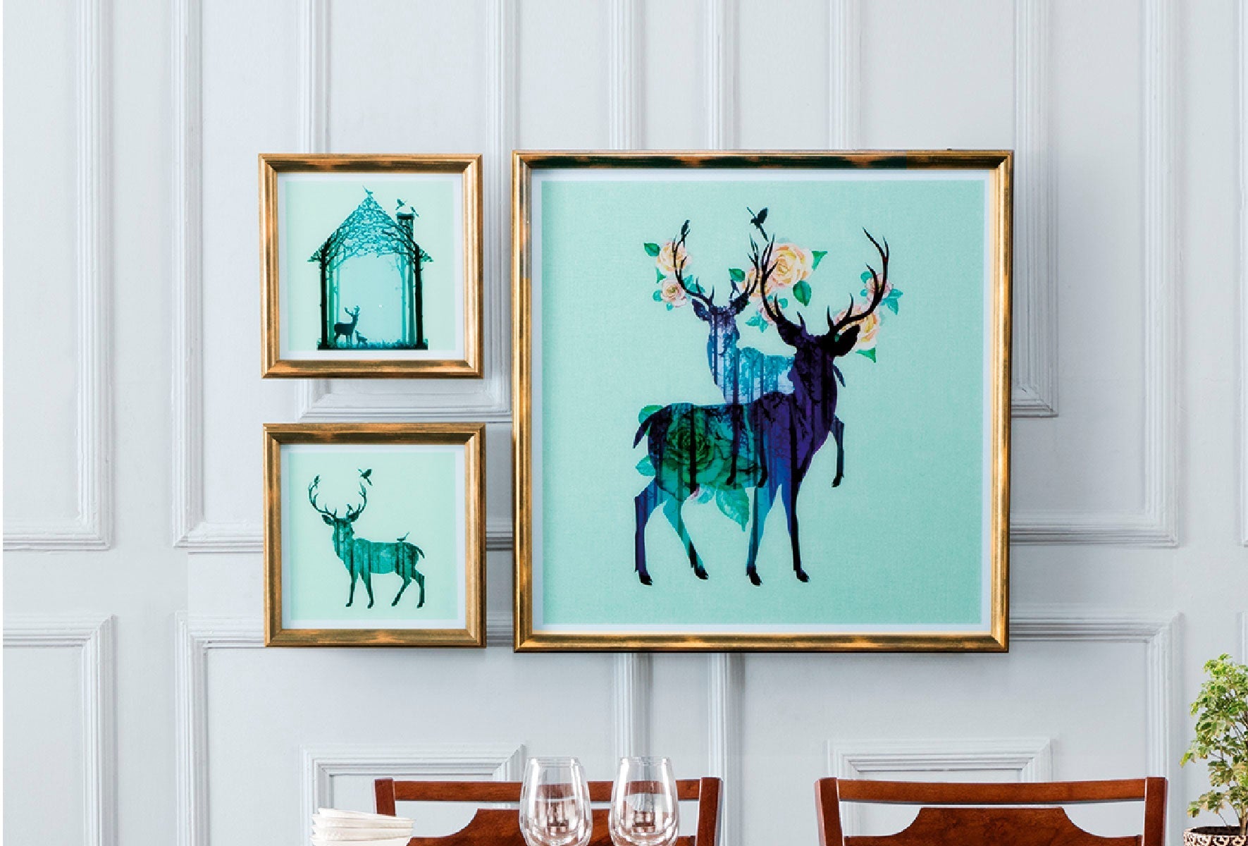 Wall painting frame sale