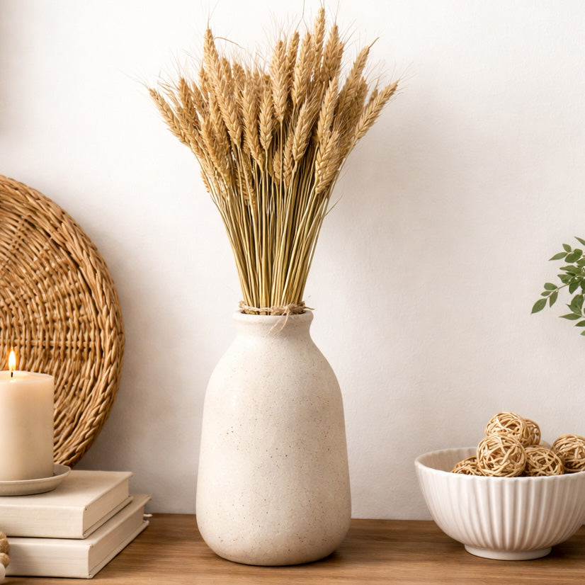 Wheat Artificial Filler Bunch- Brown
