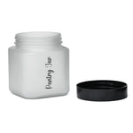 Minimalist Multipurpose 1000 ml Cannister Storage Container (White & Black)