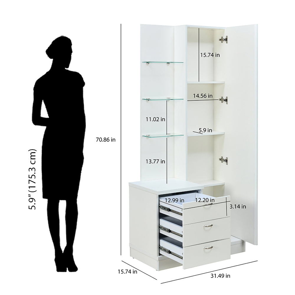 Nilkamal Homes - Prime Dresser Overall Design View