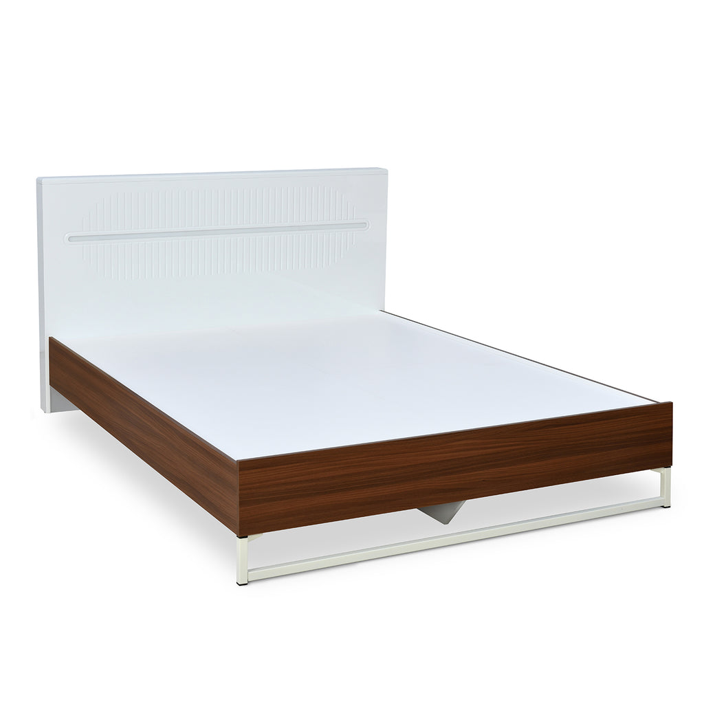Capsule Meta Bed (Walnut)