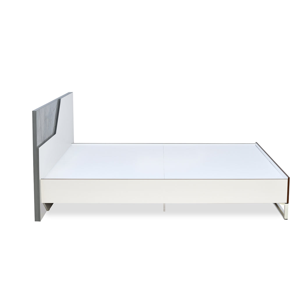 Asta Meta Bed (White)