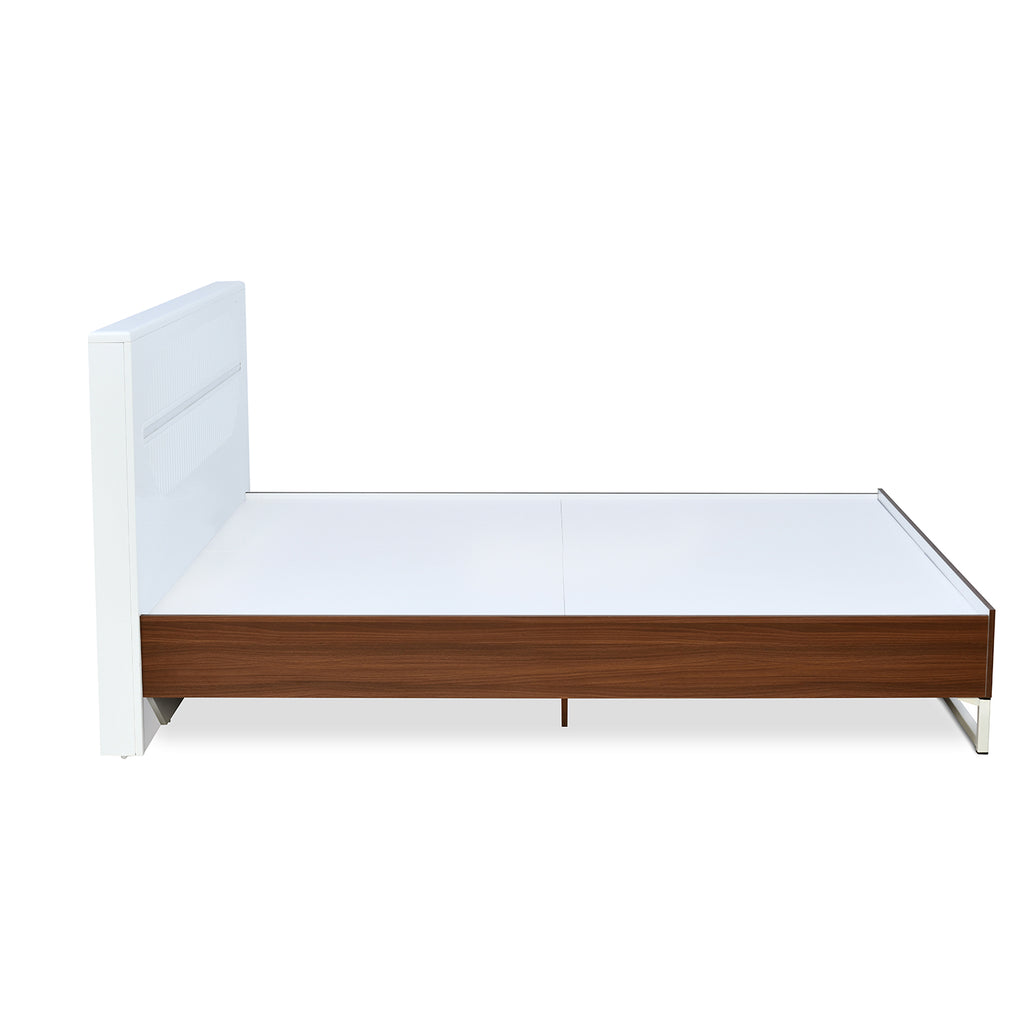 Capsule Meta Bed (Walnut)