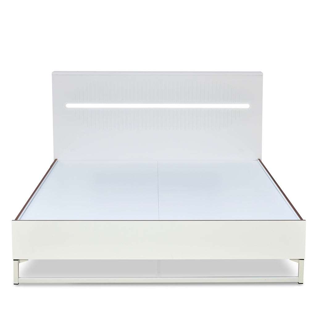 Capsule Meta Bed (White)