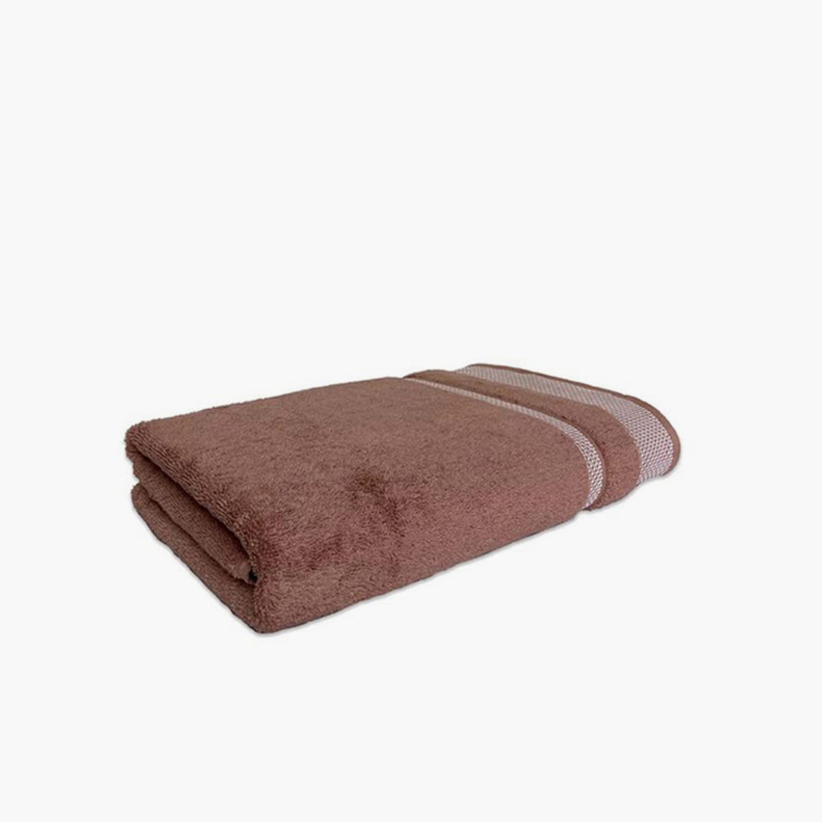Spaces Hygro 100% Cotton Solid Bath Towel - 30 x 59 Inches, Light Brown