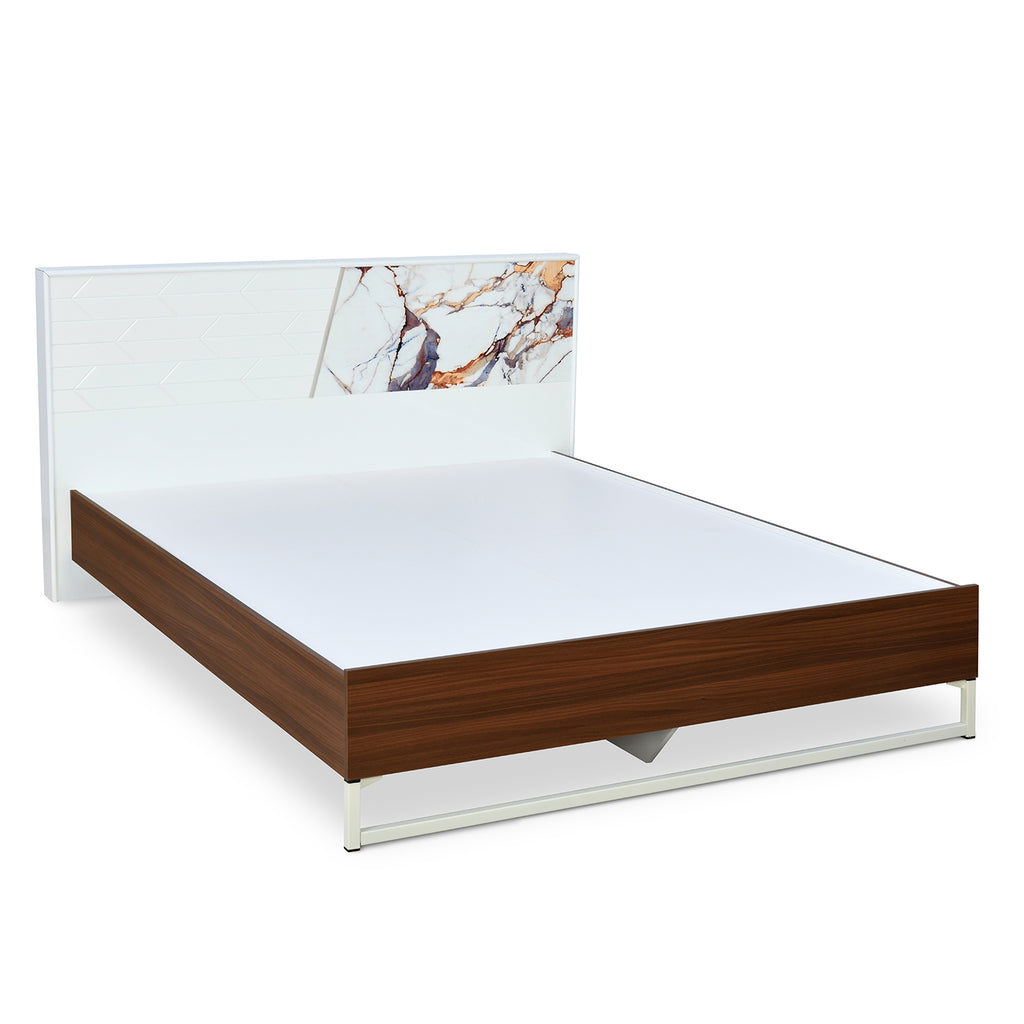 Galaxy Meta Bed Without Storage (Walnut)