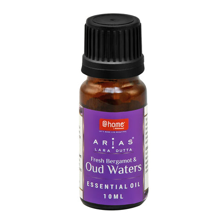 Arias by Lara Dutta 10 ml Fresh Bergamot and Oud Water Scented Essential Oil- Purple