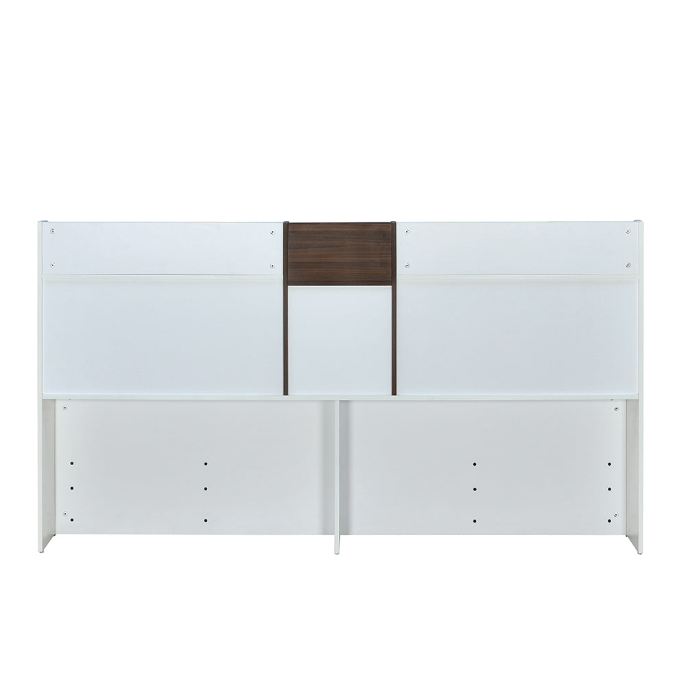 Alps Prime Bed with Semi Hydraulic Storage (White)