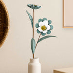 Artificial Flower Bunch- Green and White