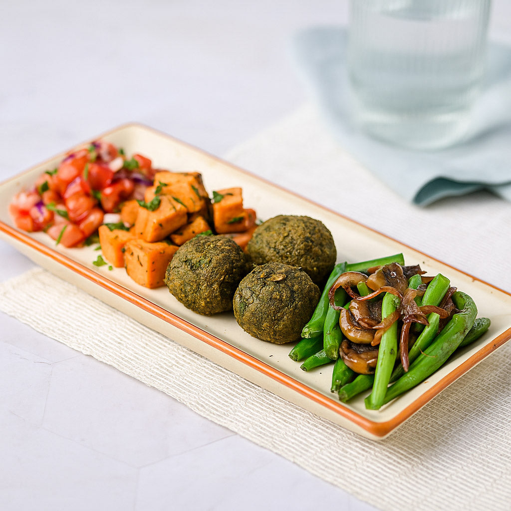 Stoneware Serving Platter "12x16" - Cream