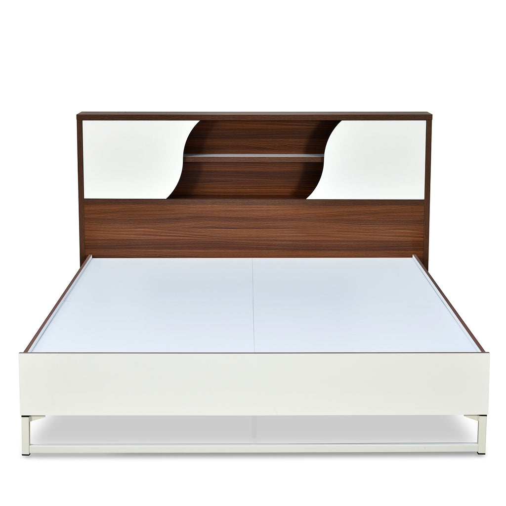 Malcom Meta Bed (White)