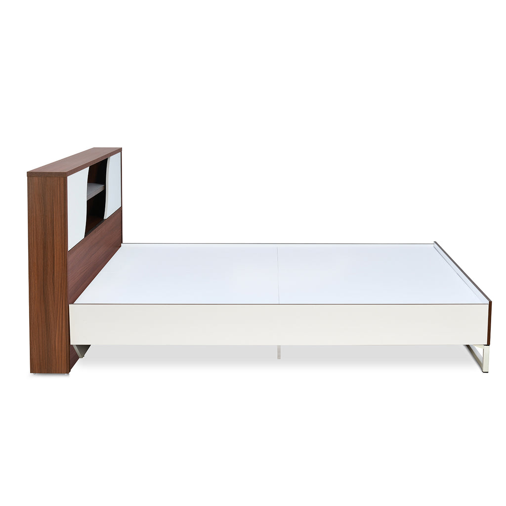Malcom Meta Bed (White)