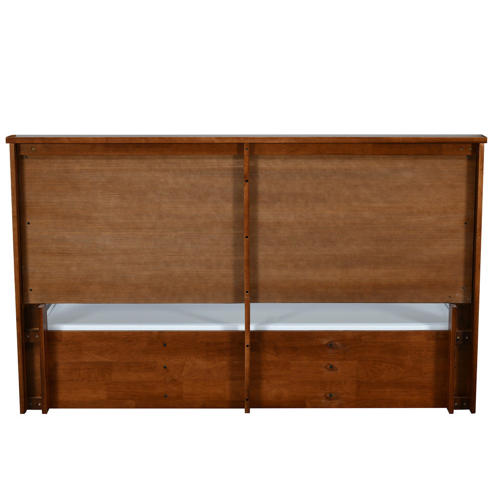 Electra Meta Bed (Walnut)