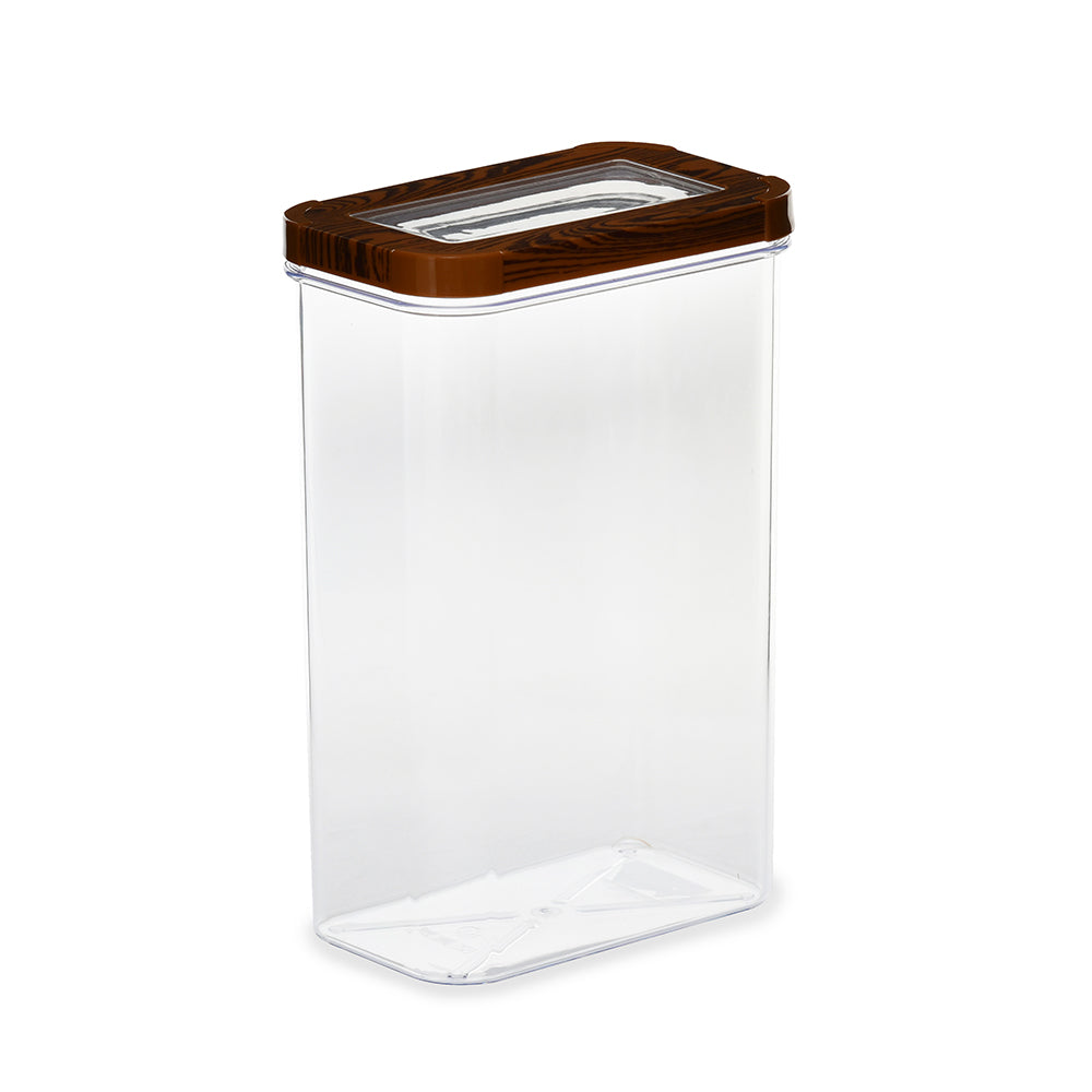 Nilkamal Multipurpose Rectangular 2500 Ml Canister Storage Container Brown
