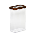 Multipurpose Rectangular 2500 ml Cannister Storage Container (Brown)