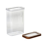 Multipurpose Rectangular 2500 ml Cannister Storage Container (Brown)