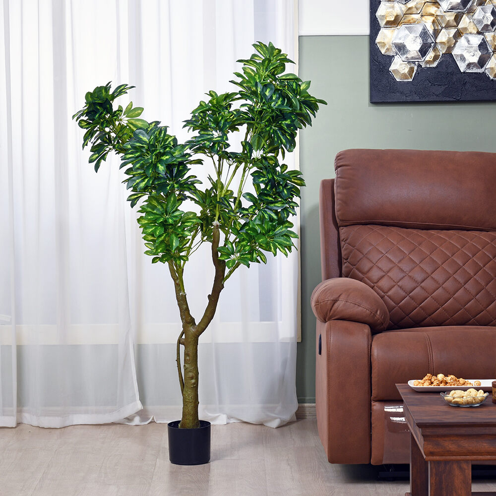 Nilkamal Tropicana Artificial Money Tree Green