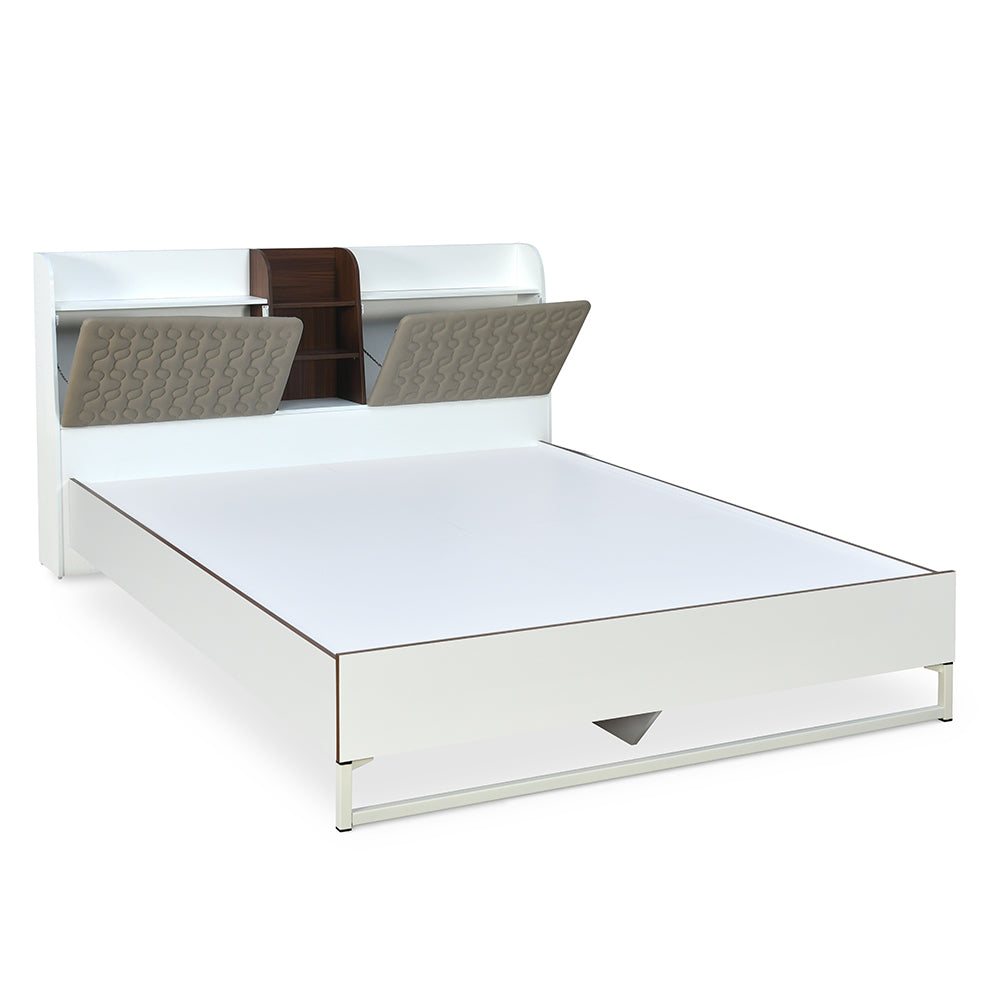 Alps Meta Bed (White)