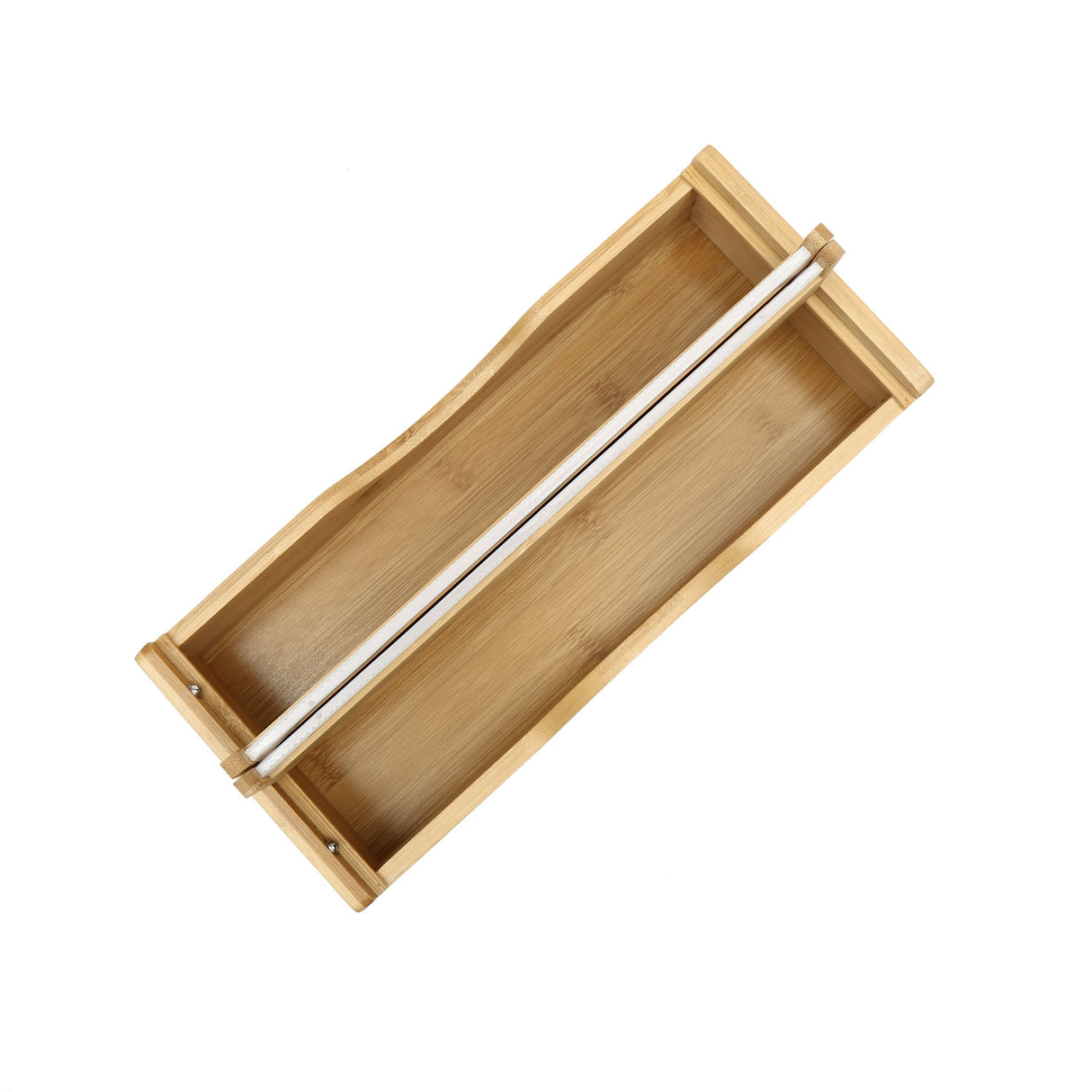 Bamboo Foil Organiser (Light Brown)
