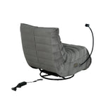 Adore 1 Seater Rocker & Swivel Electric Recliner (Grey)