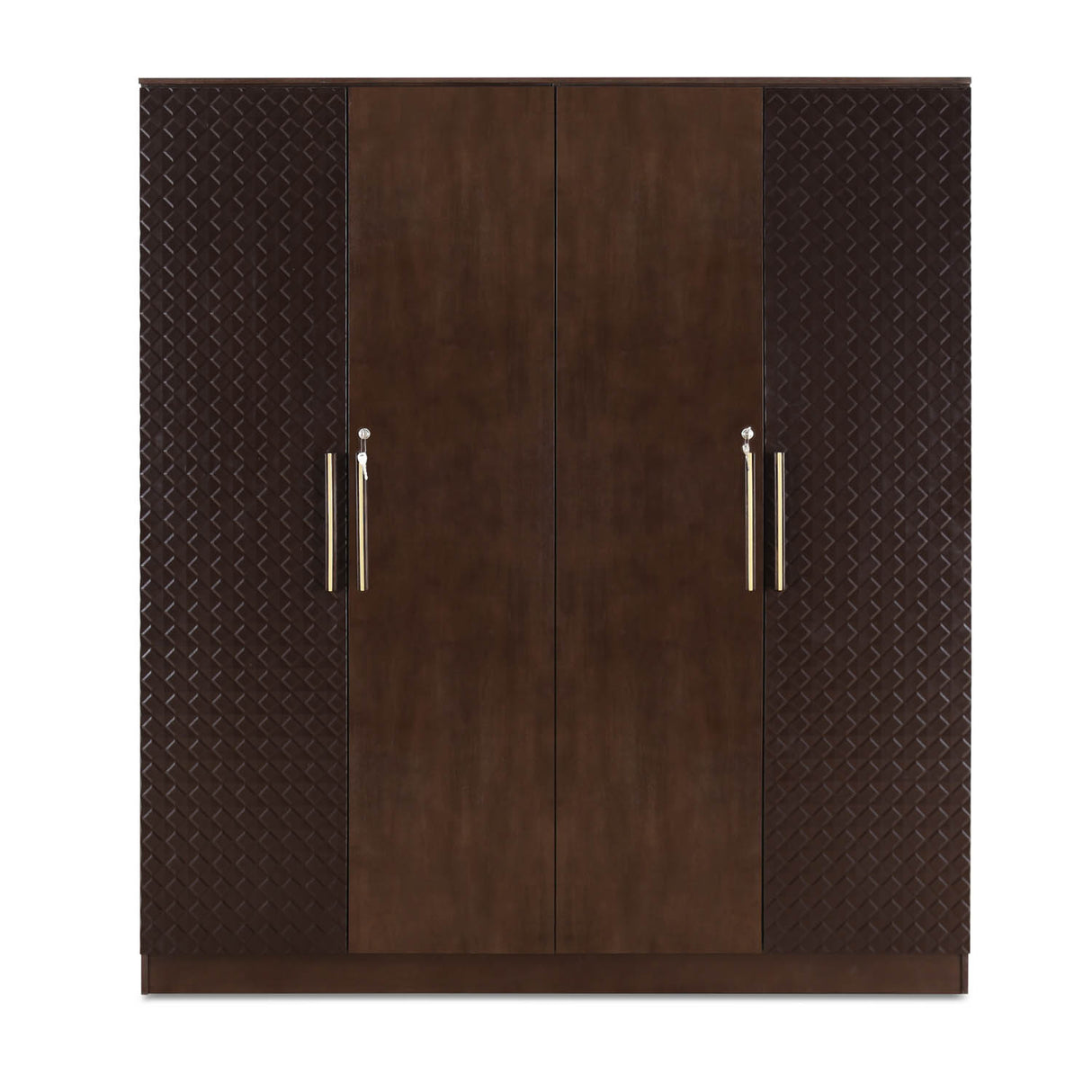 Triton 4 Door Wardrobe (Cocoa Brown)