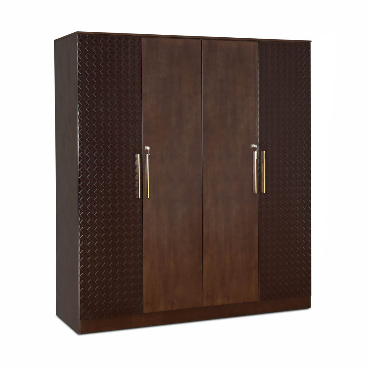 Triton 4 Door Wardrobe (Cocoa Brown)