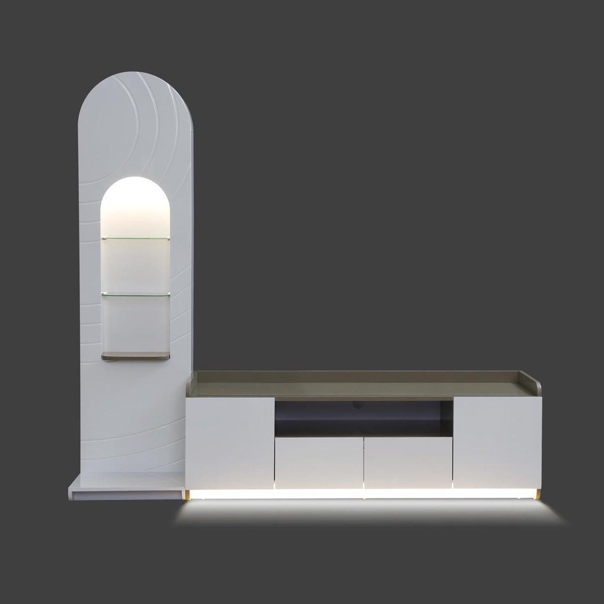 Cassini Wall Unit (White)