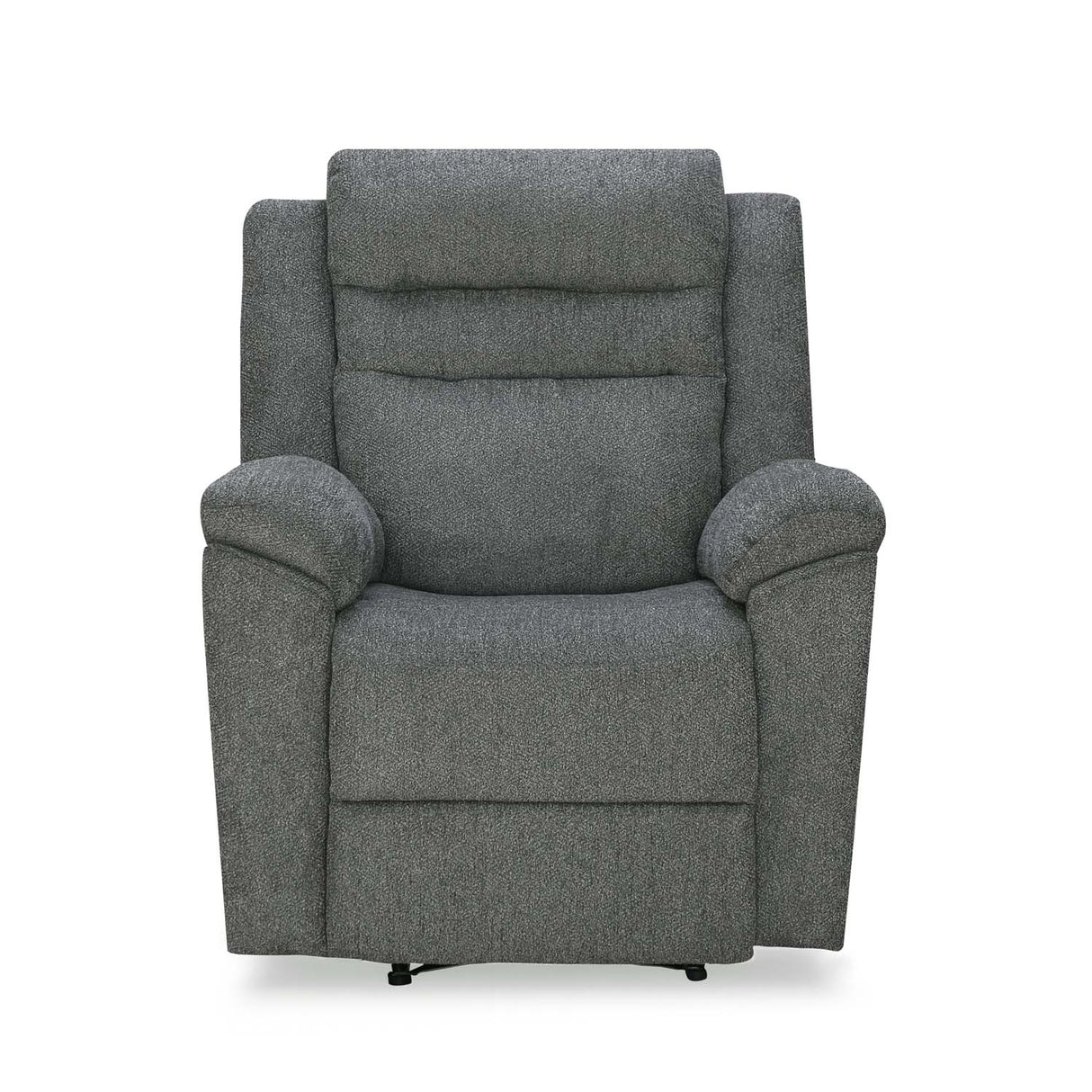 Divo 1 Seater Electric Recliner (Slate Grey) - Front View
