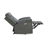 Divo 1 Seater Electric Sofa Recliner with USB Port- Slate Grey