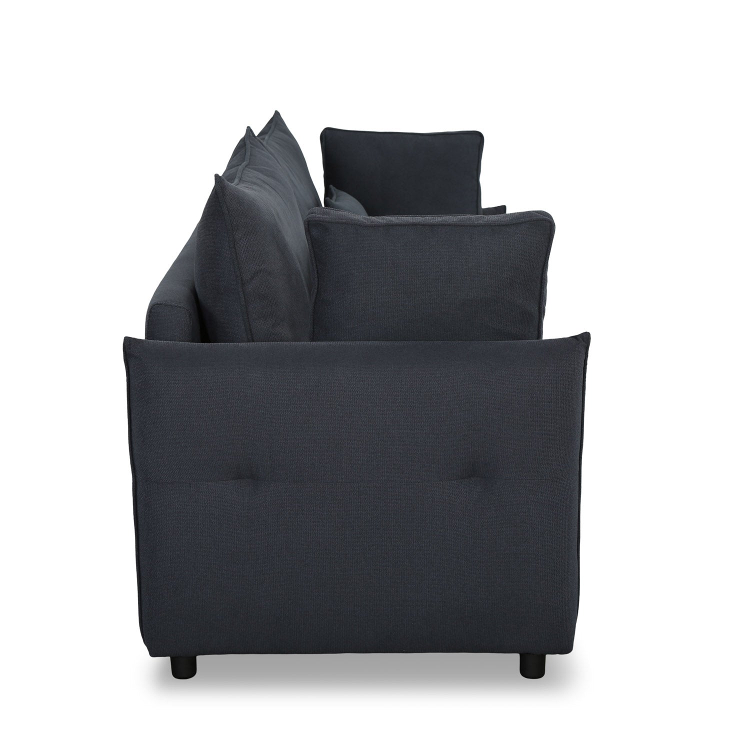 Aveo 3 Seater Sofa Cum Bed (Blue)