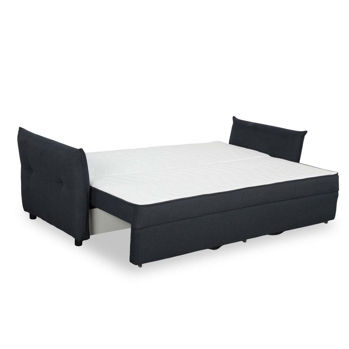 Aveo 3 Seater Sofa Cum Bed (Blue)