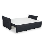 Aveo 3 Seater Sofa Cum Bed (Blue)