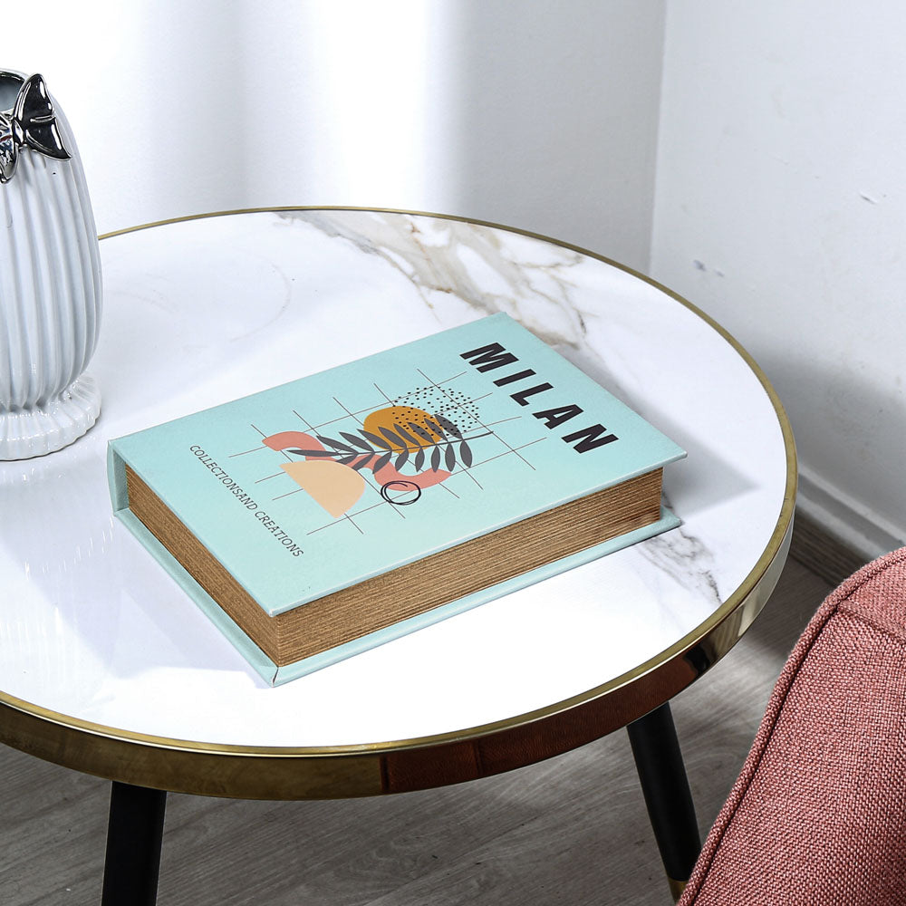 Nilkamal Milan Book Shaped Storage Box Large Blue