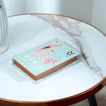 Paris Book Shaped Storage Box (Small, Blue)