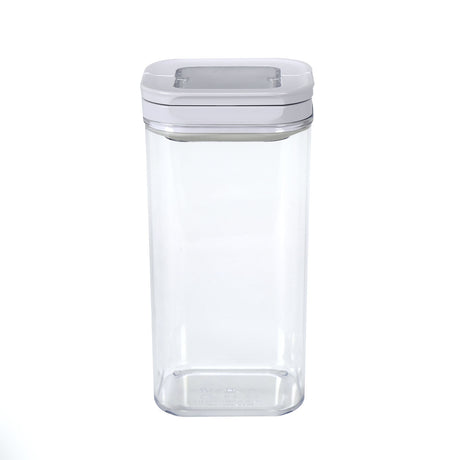 Square Shape 1700 ml Fliplock Container (Transparent)