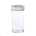 Square Shape 1700 ml Fliplock Container (Transparent)