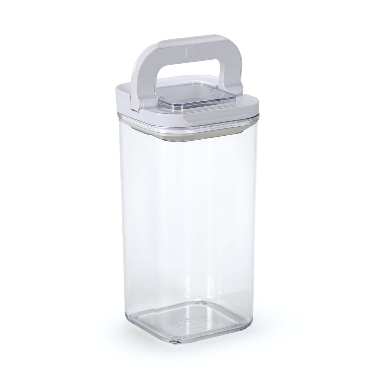 Square Shape 1700 ml Fliplock Container (Transparent)