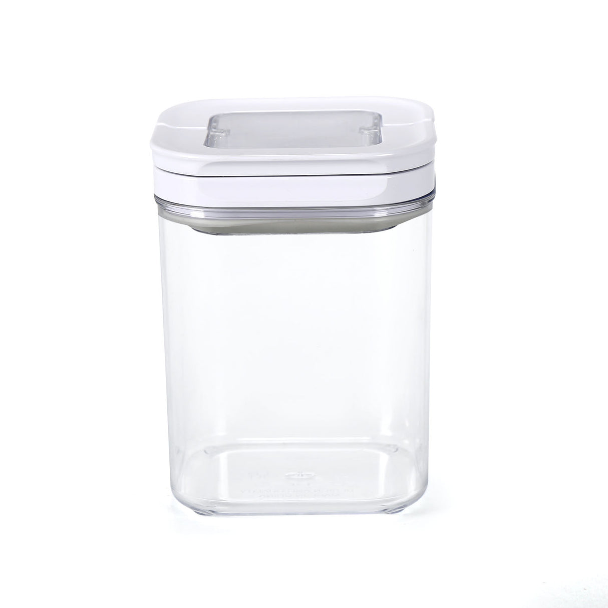 Square Shape 1100 ml Fliplock Container (Transparent)
