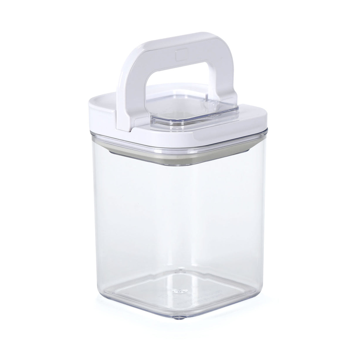 Square Shape 1100 ml Fliplock Container (Transparent)