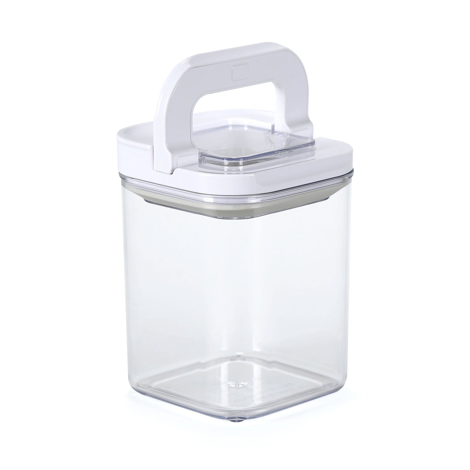 Square Shape 1100 ml Fliplock Container (Transparent)