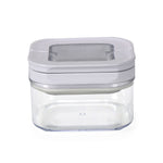 Square Shape 450 ml Fliplock Container (Transparent)