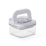 Square Shape 450 ml Fliplock Container (Transparent)