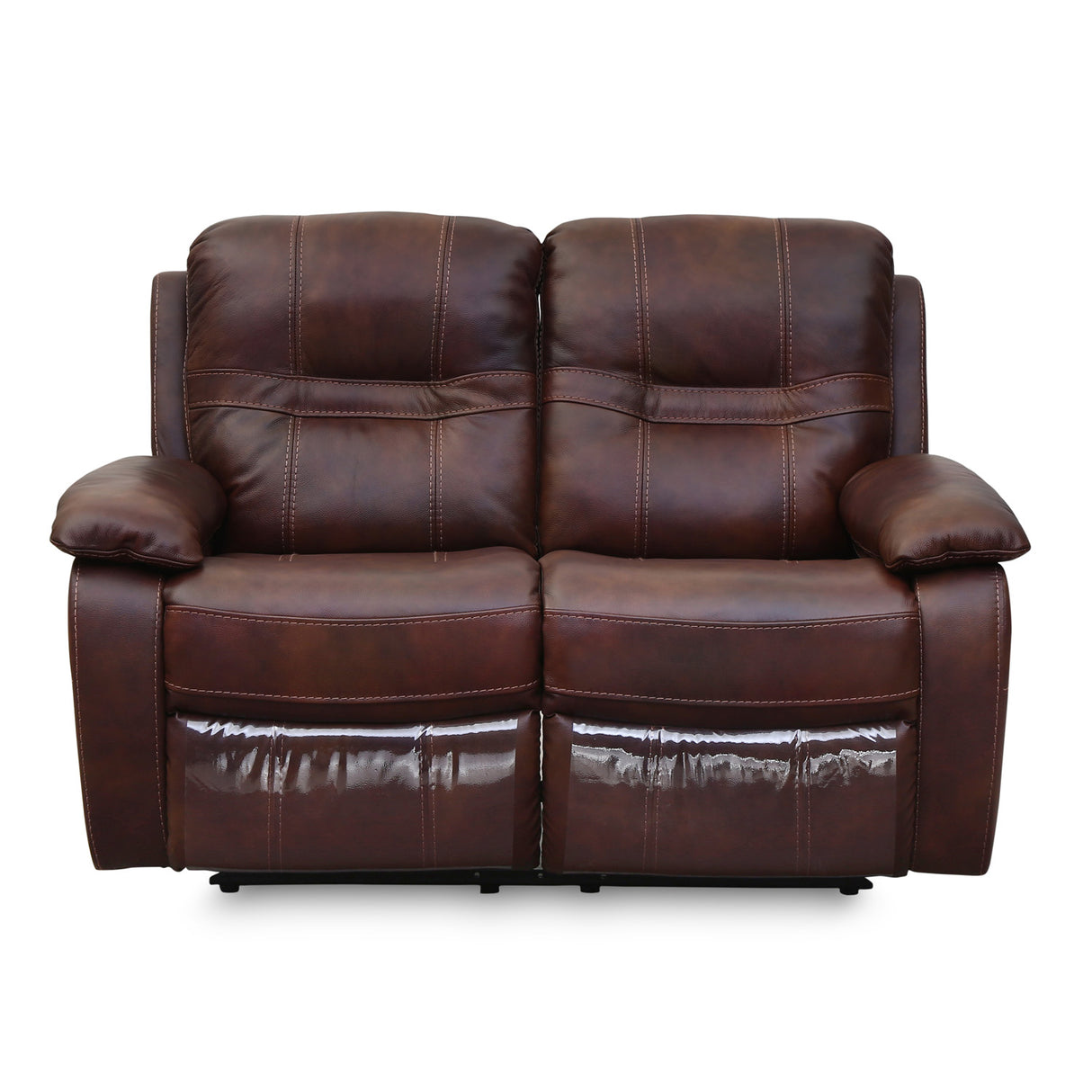 Wilson 2 Seater Manual Recliner (Brown)