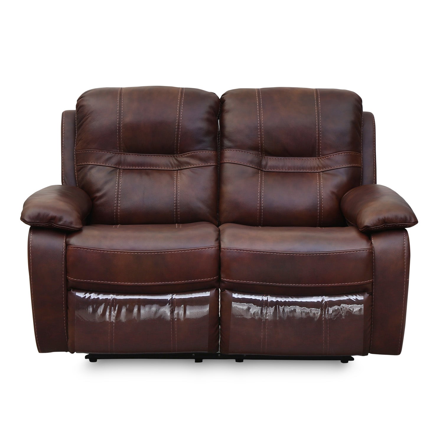 Wilson 2 Seater Manual Recliner (Brown)