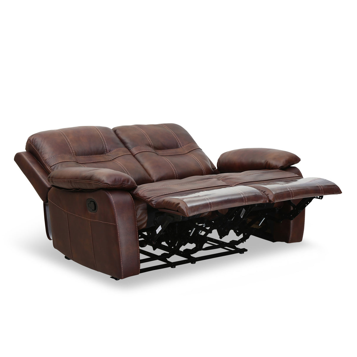 Wilson 2 Seater Manual Recliner (Brown)