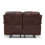 Wilson 2 Seater Manual Recliner (Brown)