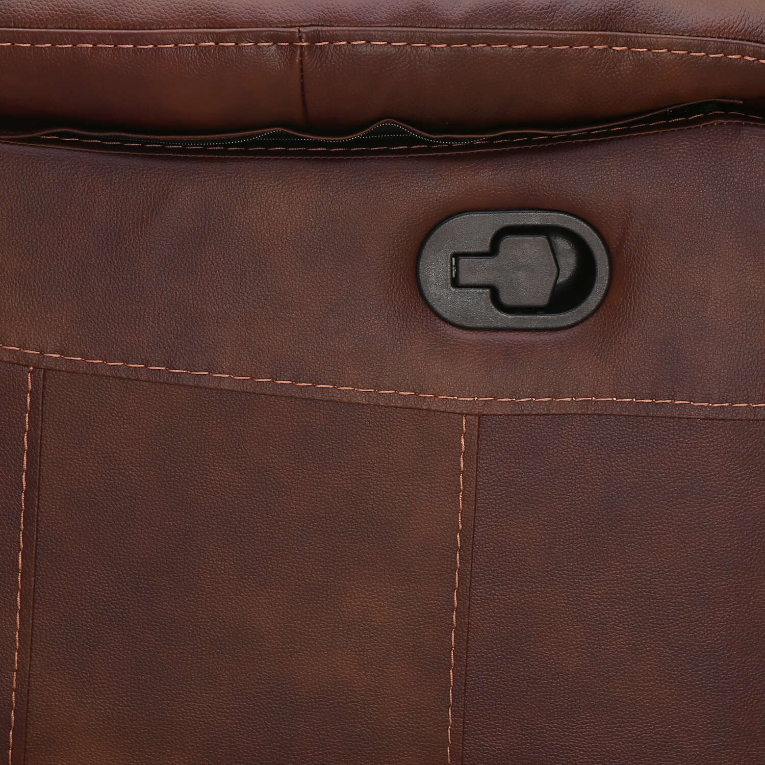 Wilson 2 Seater Manual Recliner (Brown)