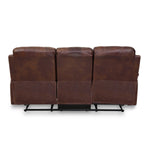 Wilson 3 Seater Manual Recliner (Brown)