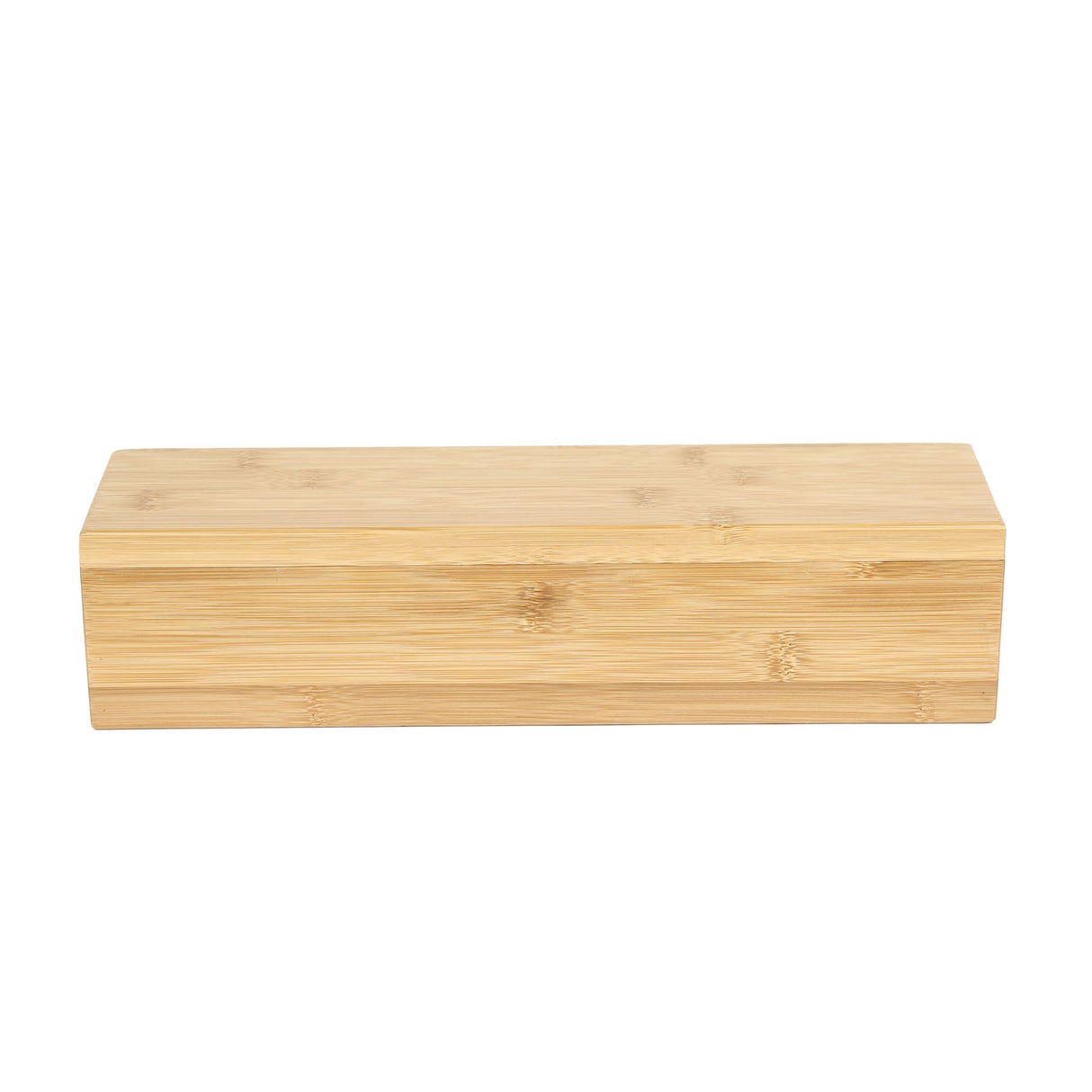 Five Sectional Bamboo Tea Box (Light Brown)