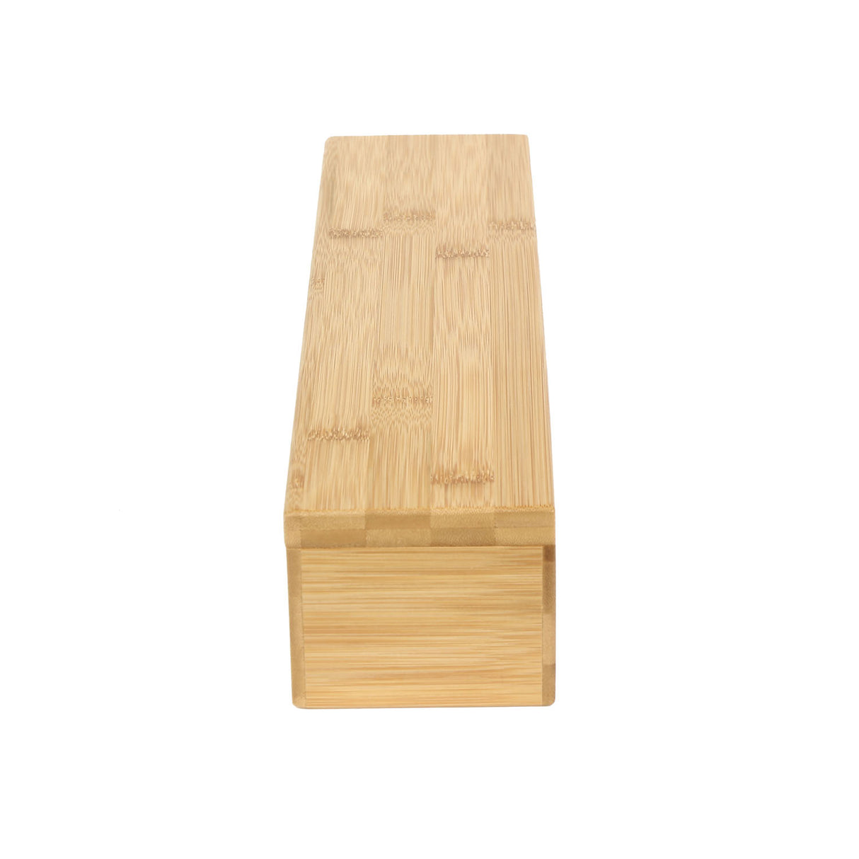 Five Sectional Bamboo Tea Box (Light Brown)